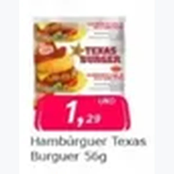 Hambúrguer Texas Burguer 56 g