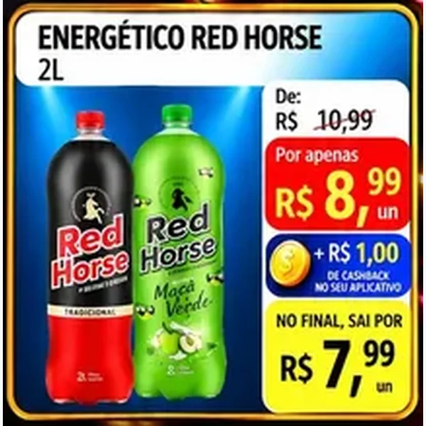 Energético Red Horse 2 L