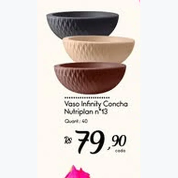 Vaso Infinity Concha Nutriplan N°13