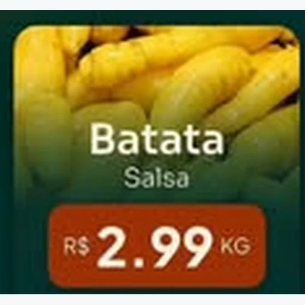 Recorte do encarte de Batata Salsa