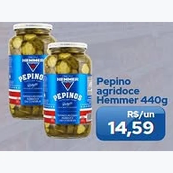 Pepino Agridoce Hemmer 440 g