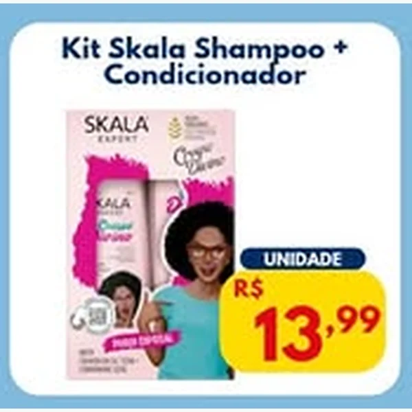 Shampoo + Condicionador Skala