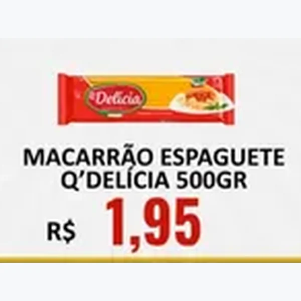 Macarrão Espaguete Q'Delícia 500 g