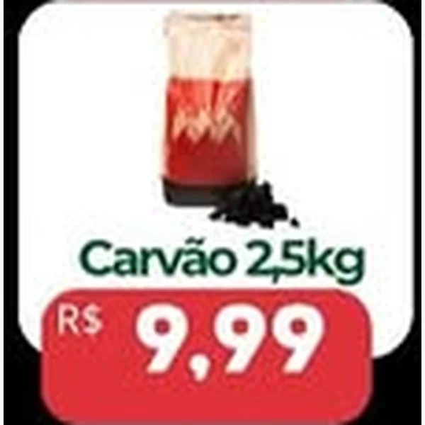 Carvão 2,5 kg