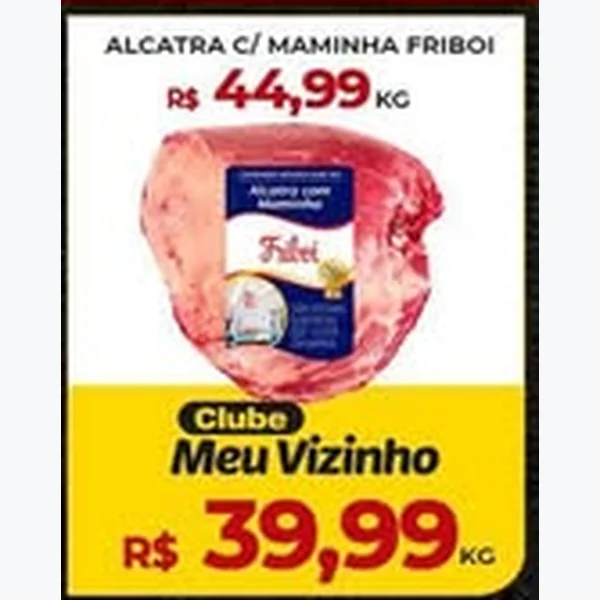 Recorte do encarte de Alcatra com Maminha Friboi