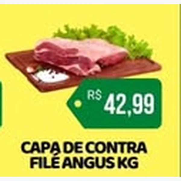 Recorte do encarte de Capa de Contra Filé Angus