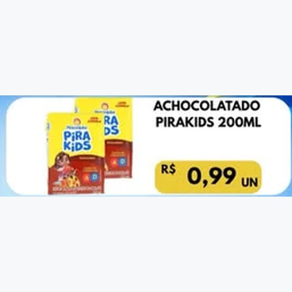 Achocolatado Pirakids 200 ml