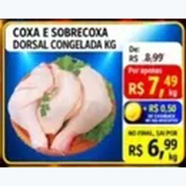 Coxa e Sobrecoxa Dorsal Congelada