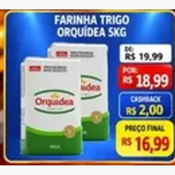 Farinha de Trigo Orquídea 5 kg
