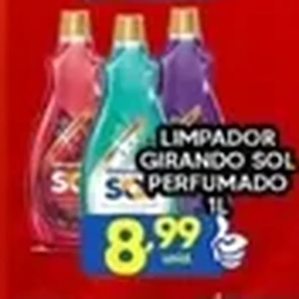 Limpador Perfumado Girando Sol 1 L