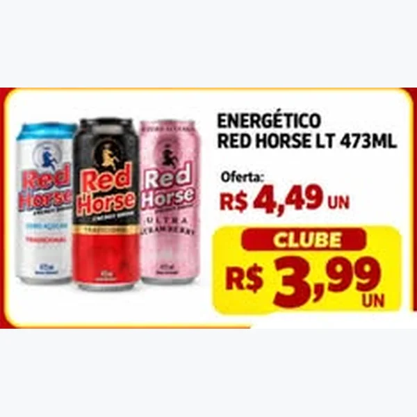Energético Red Horse 473 ml