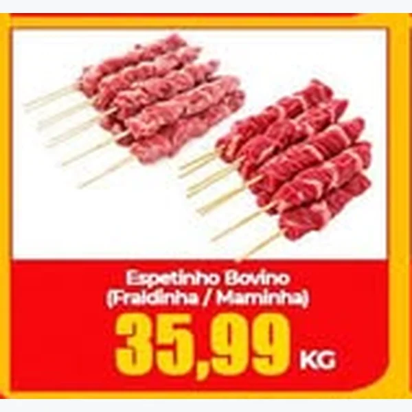Espetinho Bovino Fraldinha