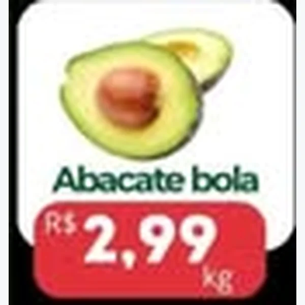 Recorte do encarte de Abacate Bola