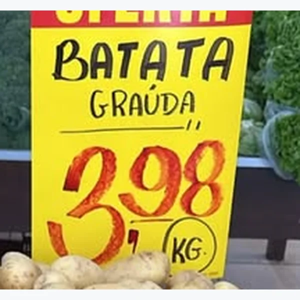 Recorte do encarte de Batata Graúda