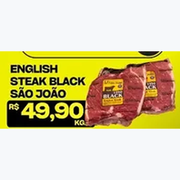 English Steak Black São João