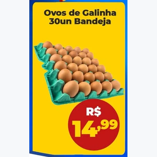 Ovos de Galinha 30 un