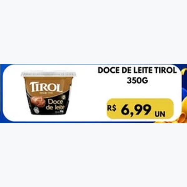 Doce de Leite Tirol 350 g