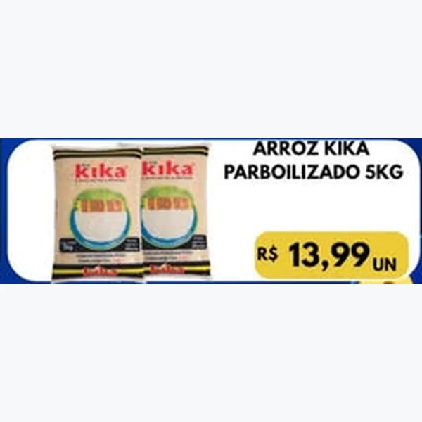 Arroz Parboilizado Kika 5 kg