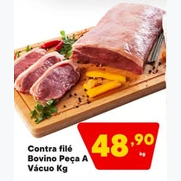 Contra Filé Bovino Peça a Vácuo