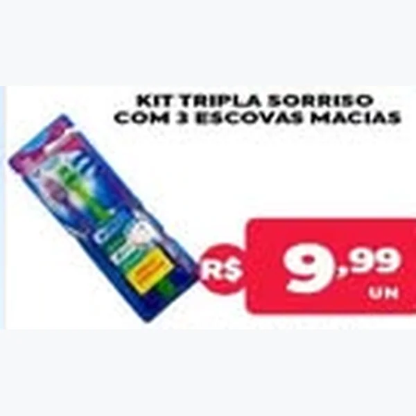 Escova Dental Sorriso 3 un
