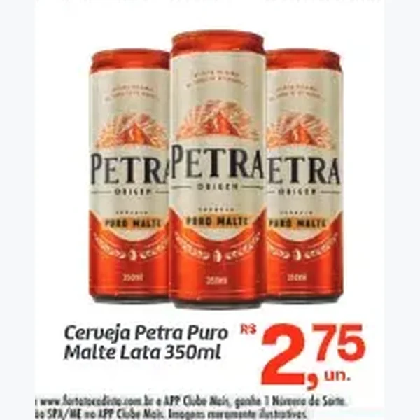 Cerveja Puro Malte Petra 350 ml