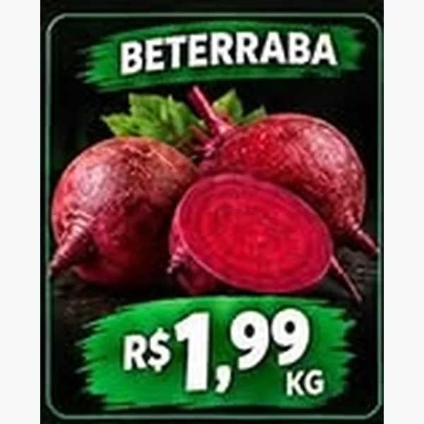 Recorte do encarte de Beterraba