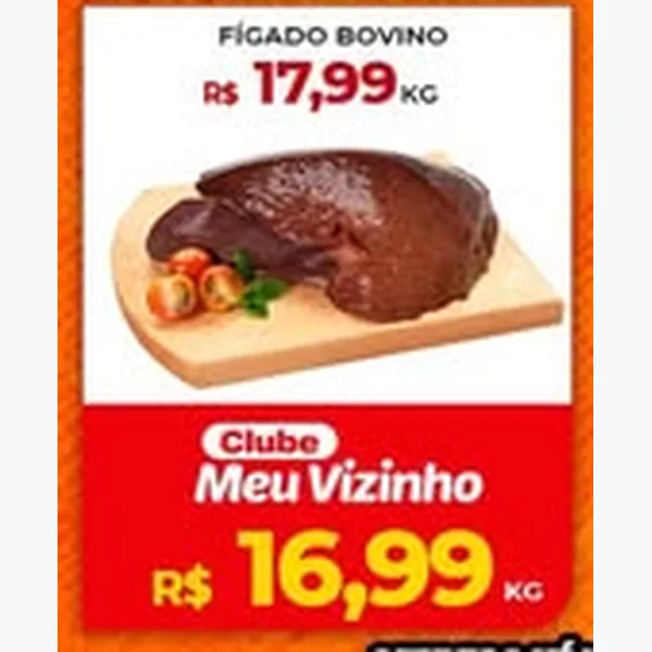 Recorte do encarte de Fígado Bovino