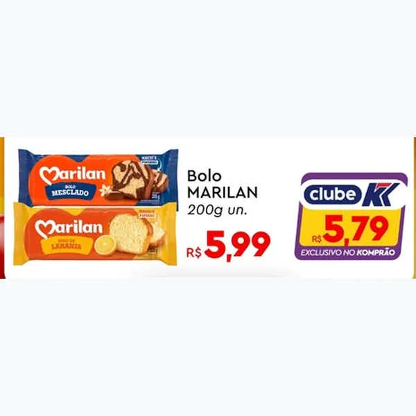 Bolo MARILAN 200 g