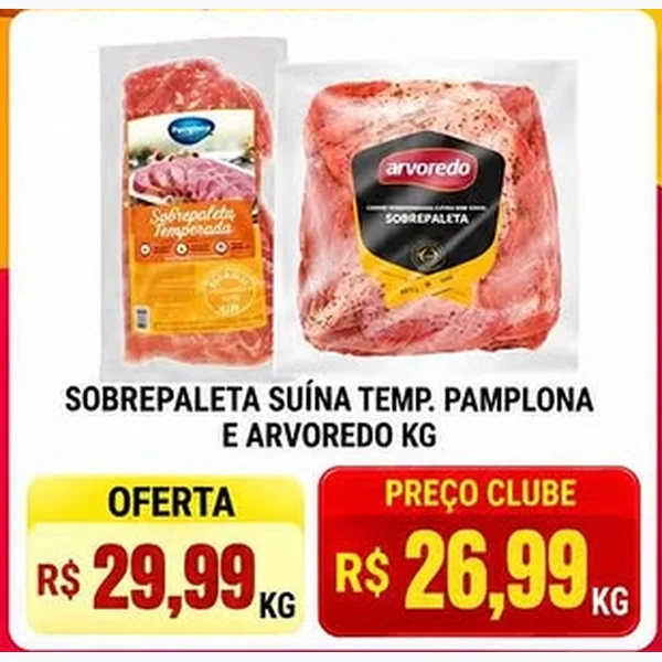 Sobrepaleta Suína Arvoredo