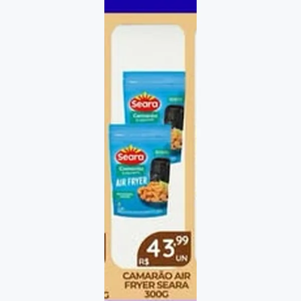 Camarão Air Fryer Seara 300 g