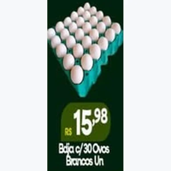 Ovos Brancos 30 un