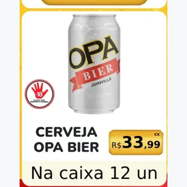 Cerveja Opa Bier 12 un