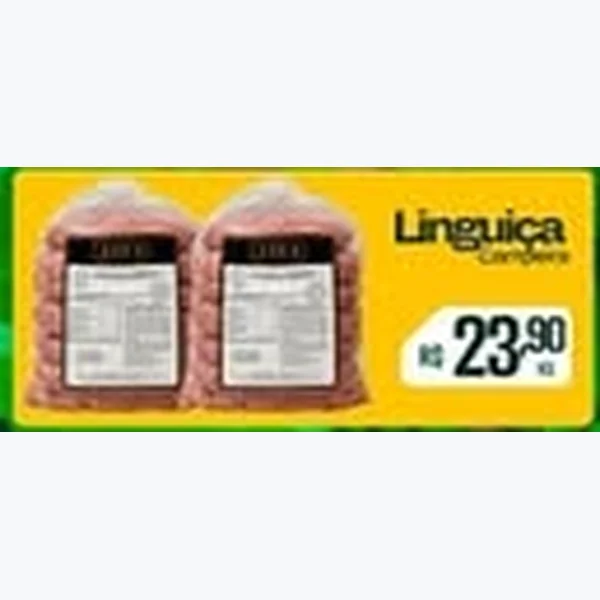 Recorte do encarte de Linguiça