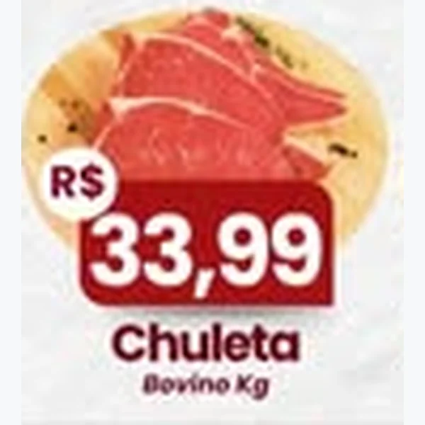 Recorte do encarte de Chuleta Bovina
