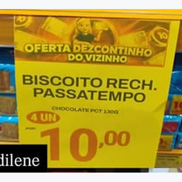 Biscoito Recheado Passatempo 130 g