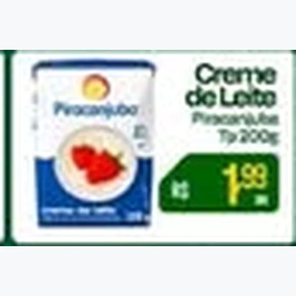 Creme de Leite Piracanjuba 200 g