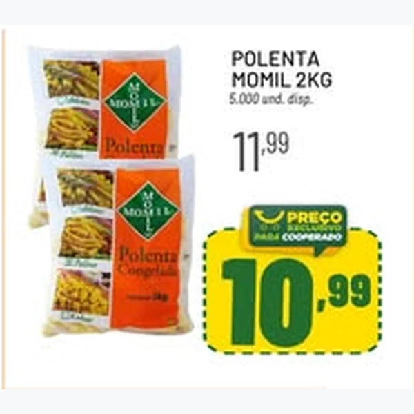 Polenta Congelada Momil 2 kg