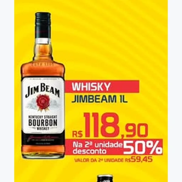 Whisky Jim Beam 1 L