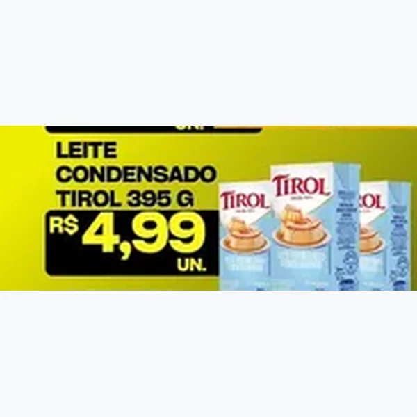 Leite Condensado Tirol 395 g