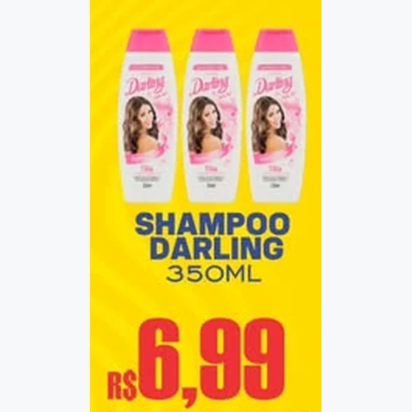 Recorte do encarte de Shampoo Darling 350 ml