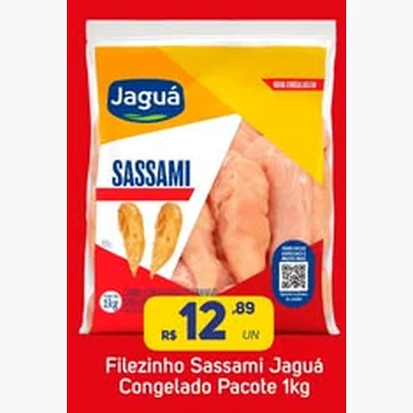 Filezinho Sassami Congelado Jaguá 1 kg