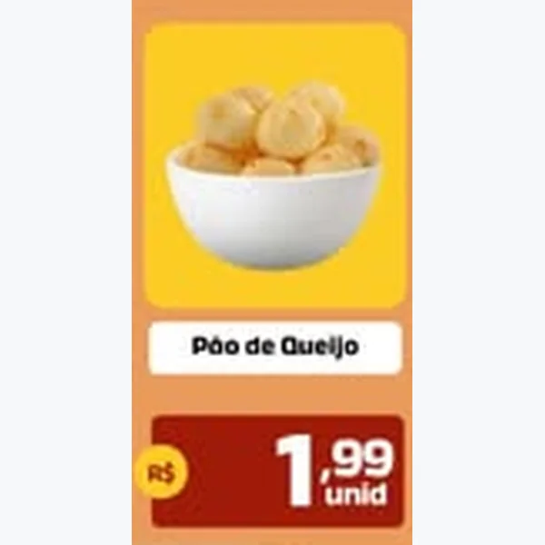 Recorte do encarte de Pão de Queijo