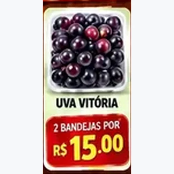 Recorte do encarte de Uva Vitória 2 un