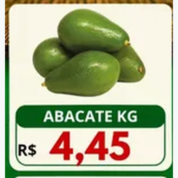 Recorte do encarte de Abacate