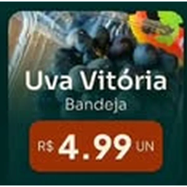 Recorte do encarte de Uva Vitória