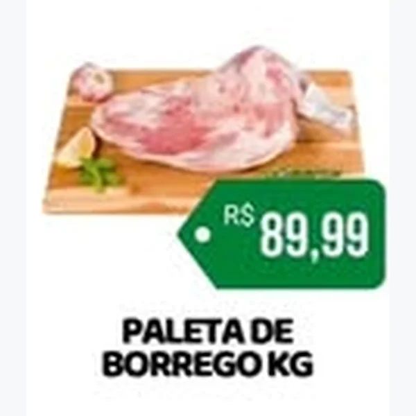 Recorte do encarte de Paleta de Borrego