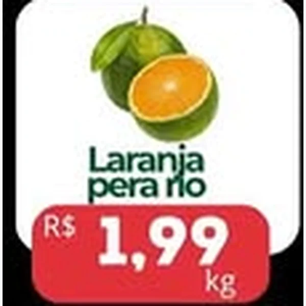 Recorte do encarte de Laranja Pera Rio