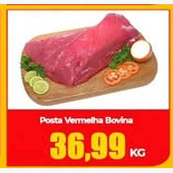 Recorte do encarte de Posta Vermelha Bovina