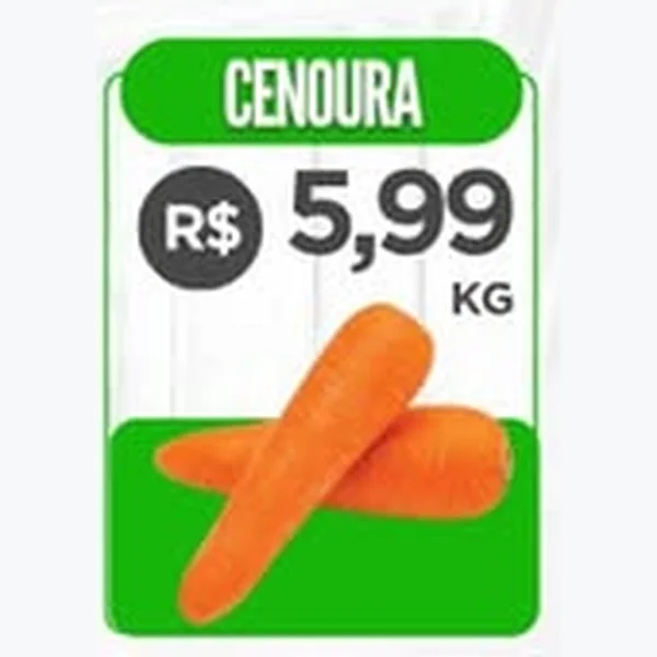 Recorte do encarte de Cenoura