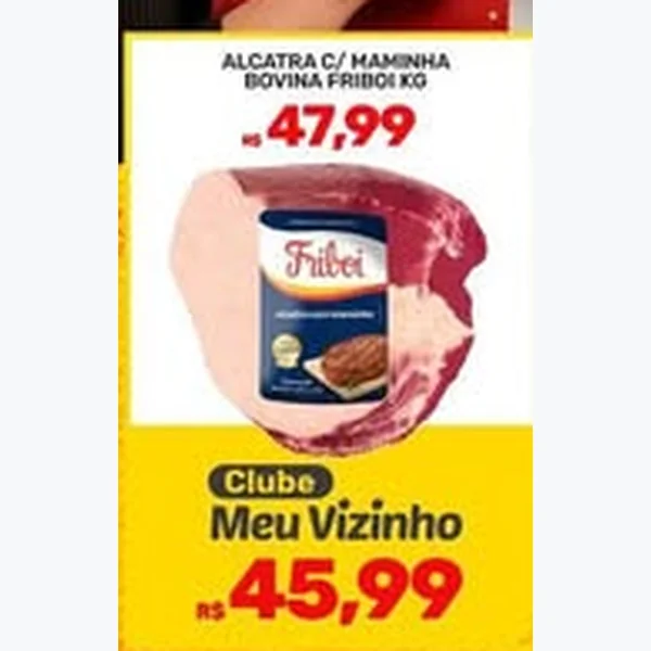 Recorte do encarte de Maminha Friboi